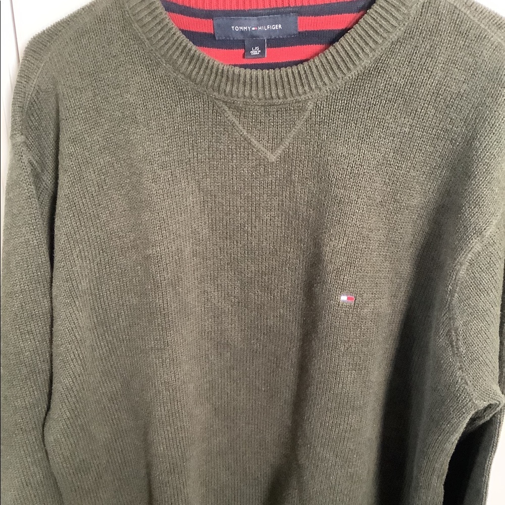 Tommy Hilfiger - Premium solid Crewneck Sweater